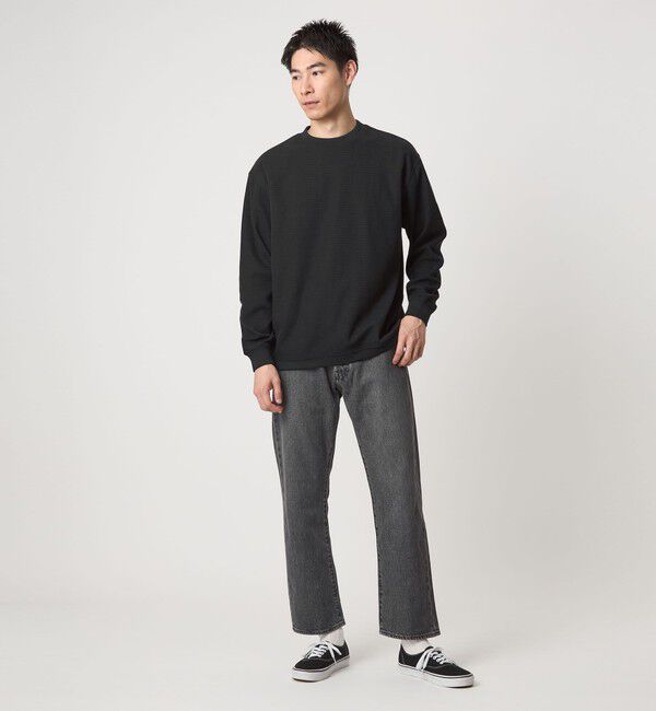 UNITED ARROWS green label relaxing「ウェーブ サーマル クルーネック Tシャツ」|Tシャツ・カットソー|