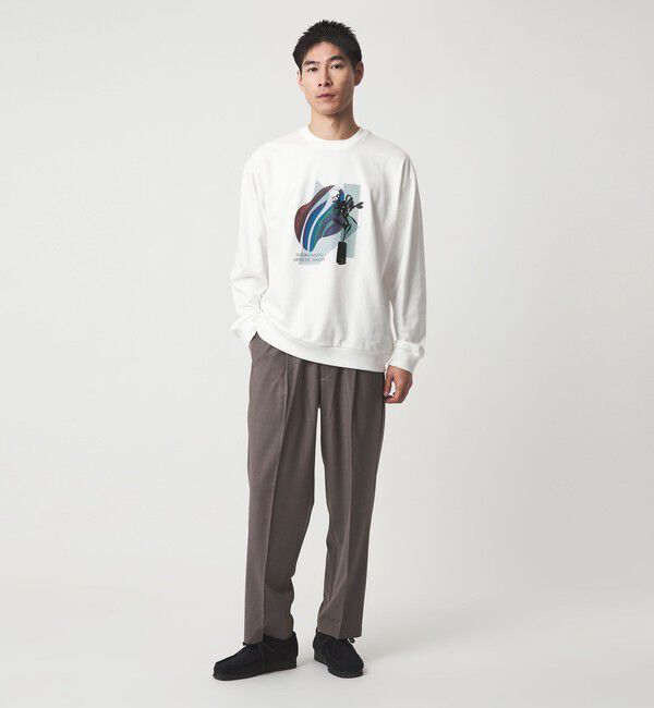 UNITED ARROWS green label relaxing「＜Phospho Graphica＞フレンチ ロングスリーブ Tシャツ スウェット」|スウェット・ジャージ|