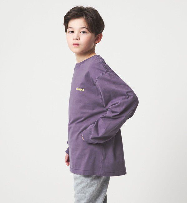 UNITED ARROWS green label relaxing「＜WILD THINGS＞プリント ロングTシャツ / キッズ 140cm-160cm」|Tシャツ・カットソー|
