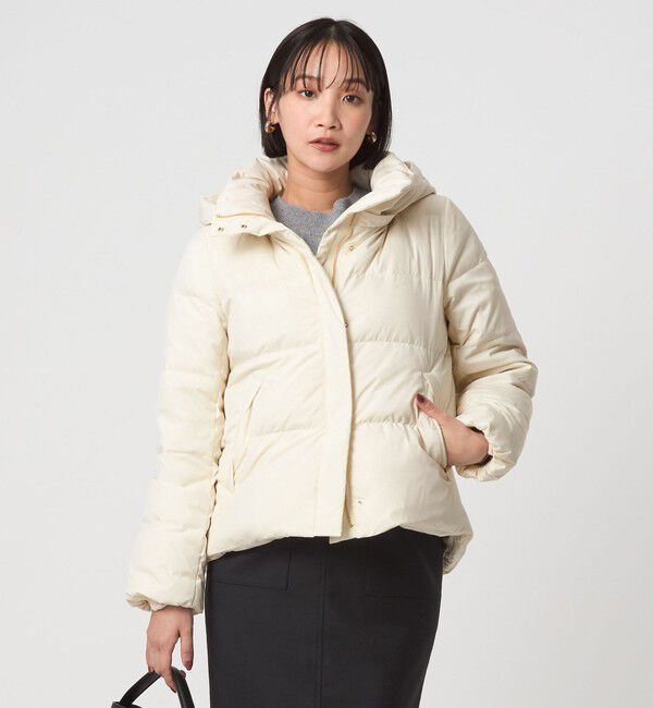 UNITED ARROWS green label relaxing「フード ショート ダウン」|ダウン|