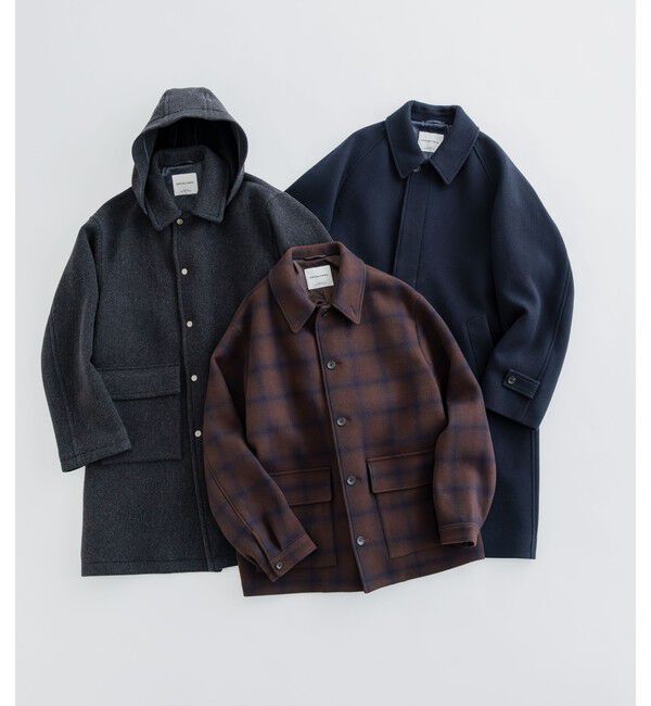 UNITED ARROWS green label relaxing「SENTDALE WOOL ステンカラーコート」|ステンカラーコート|