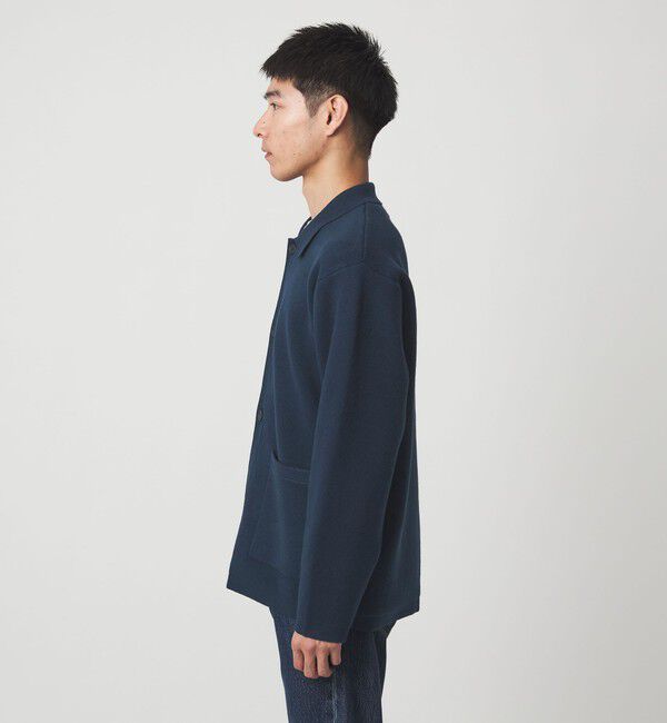 UNITED ARROWS green label relaxing「コットン ポリエステル ポロ カーディガン」|カーディガン|