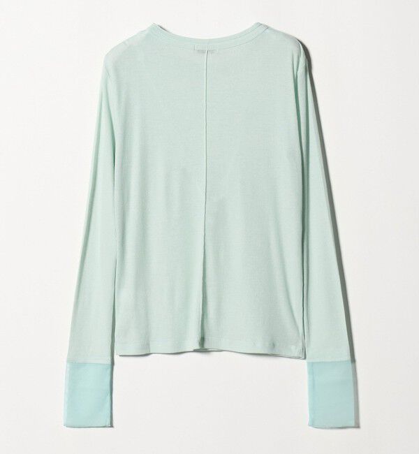 UNITED ARROWS green label relaxing「チュール ドッキング シアー プルオーバー」|Tシャツ・カットソー|