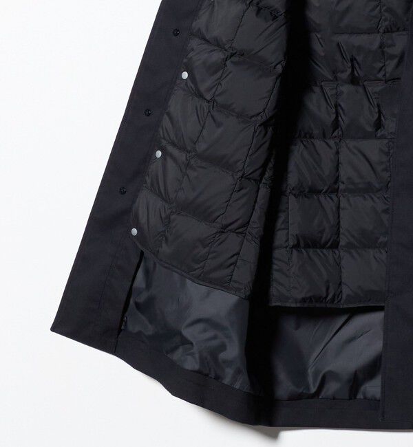 UNITED ARROWS green label relaxing「ルミレットウール TAION フード バルカラーコート -撥水-」|ステンカラーコート|