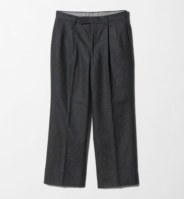 UNITED ARROWS green label relaxing「DC W/N 2プリーツ ワイド スラックス」|スラックス|