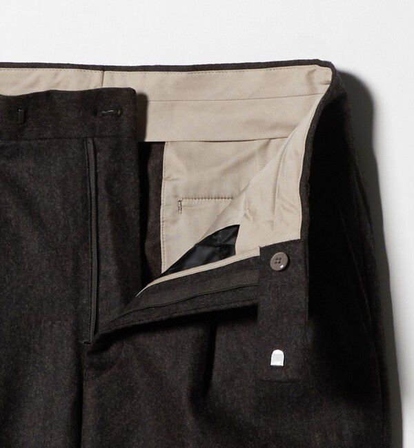 UNITED ARROWS green label relaxing「DC W/N 2プリーツ ワイド スラックス」|スラックス|