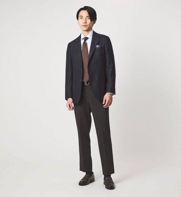 UNITED ARROWS green label relaxing「GLR CLOTH ミルドカルゼ 2B RG ジャケット」|テーラードジャケット|