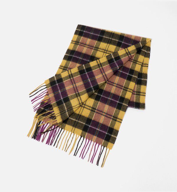 UNITED ARROWS green label relaxing「カシミヤ 100 トラッド マフラー」|マフラー|YELLOW