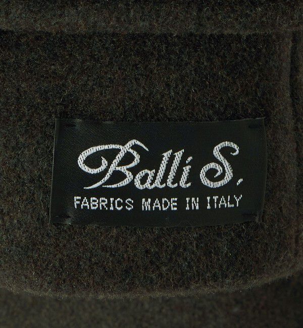 UNITED ARROWS green label relaxing「Ballis バリス モッサー バルカラー ブラウン ステンカラーコート」|ステンカラーコート|