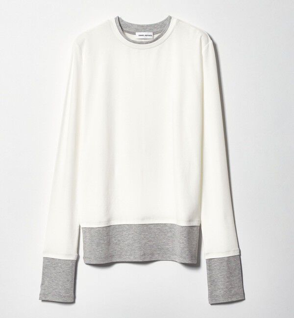 EMMEL REFINES「＜EMMEL REFINES＞EM ベアフライス クルーネック プルオーバー」|Tシャツ・カットソー|