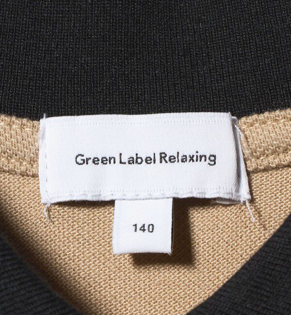 UNITED ARROWS green label relaxing「バイカラー カノコ ポロワンピース / キッズ  140cm-160cm」|ワンピース|
