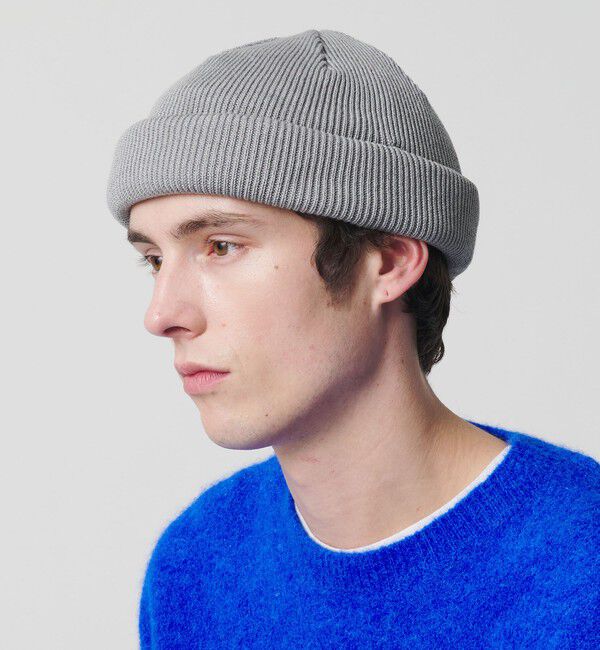 BEAUTY&YOUTH UNITED ARROWS「＜Racal＞ ロール ニットキャップ」|ニット帽|LT.GRAY