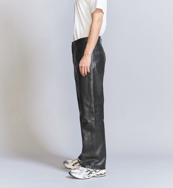 BEAUTY&YOUTH UNITED ARROWS「カウレザー 5ポケット パンツ NO.5」|チノ|