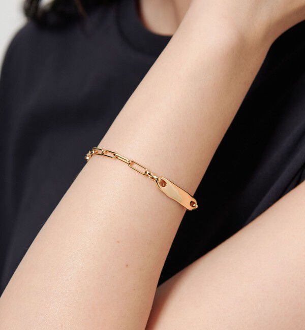 BEAUTY&YOUTH UNITED ARROWS「メタルチェーン&times;ユニークバー ブレスレット」|ブレスレット・バングル|