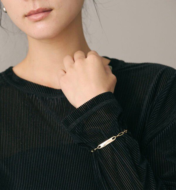 BEAUTY&YOUTH UNITED ARROWS「メタルチェーン&times;ユニークバー ブレスレット」|ブレスレット・バングル|
