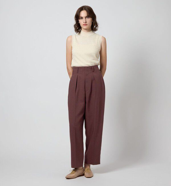 STEVEN ALAN「＜Steven Alan＞スラブ オックス ワイド テーパードパンツ」|その他|