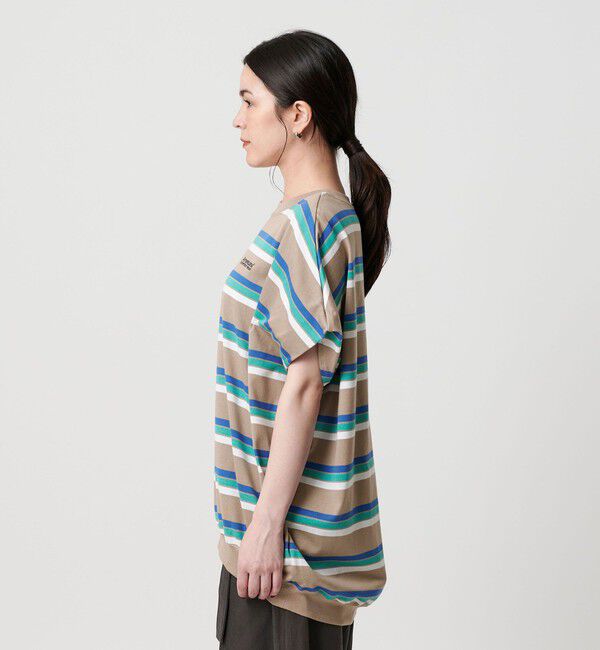BEAUTY&YOUTH UNITED ARROWS「＜Americana＞マルチボーダー スリーブレス トップス/ベージュ」|Tシャツ・カットソー|