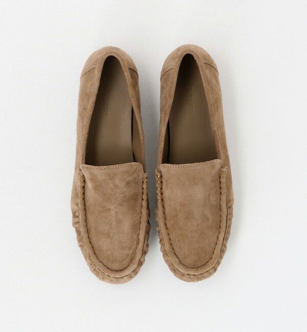 BEAUTY&YOUTH UNITED ARROWS「レザー ギャザー ローファー」|ローファー|