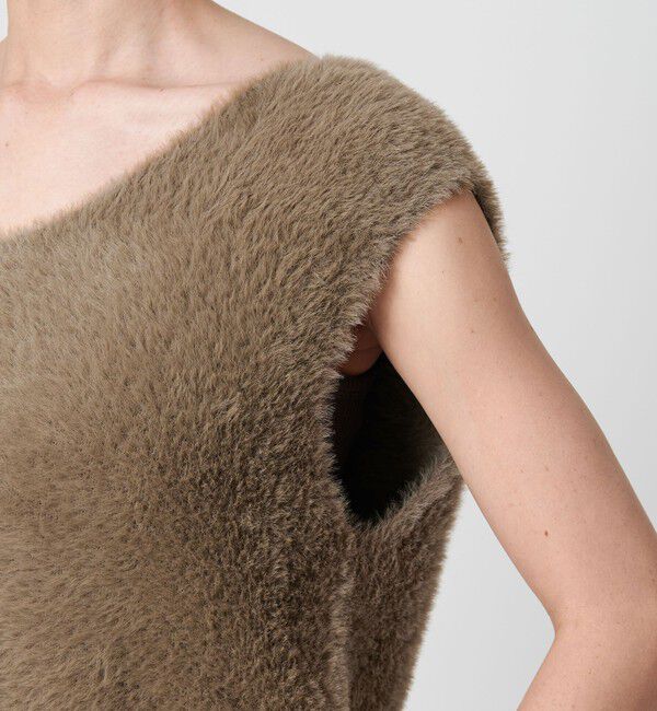 BEAUTY&YOUTH UNITED ARROWS「シャギーVネック ニットベスト」|ベスト・ジレ|