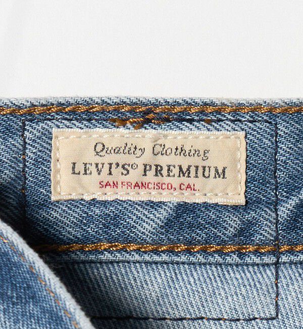 BEAUTY&YOUTH UNITED ARROWS「＜Levi's＞XL ストレートデニムパンツ」|デニム|