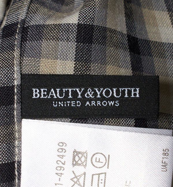BEAUTY&YOUTH UNITED ARROWS「ポリエステルウール ローンチェックシャツ」|シャツ・ブラウス|