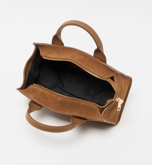 BEAUTY&YOUTH UNITED ARROWS「＜ELYSIR＞スエード ロングスクエア トートバッグ」|ハンドバッグ|