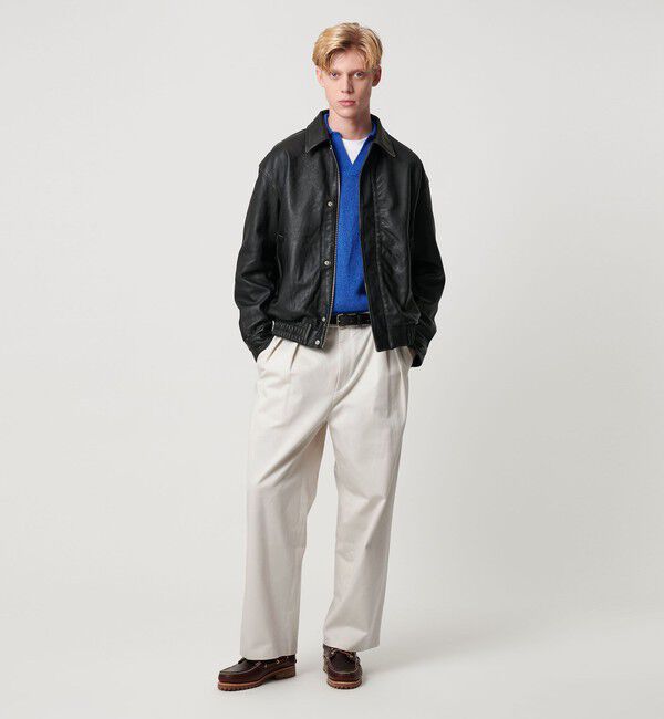 BEAUTY&YOUTH UNITED ARROWS「ダルカラー ワイド チノパンツ」|チノ|