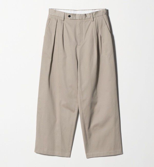 BEAUTY&YOUTH UNITED ARROWS「ダルカラー ワイド チノパンツ」|チノ|