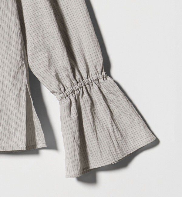 BEAUTY&YOUTH UNITED ARROWS「ラッフル スキッパーブラウス ウォッシャブル」|シャツ・ブラウス|