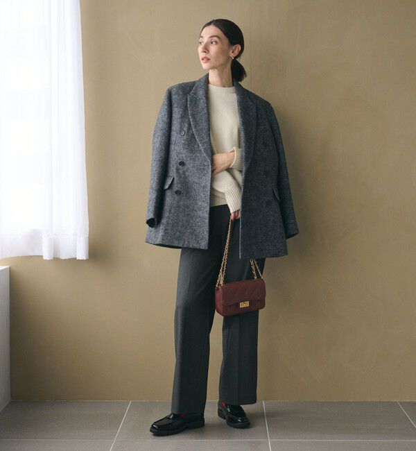 BEAUTY&YOUTH UNITED ARROWS「ウールカシミヤ アクア クルーネックニット」|ニット・セーター|