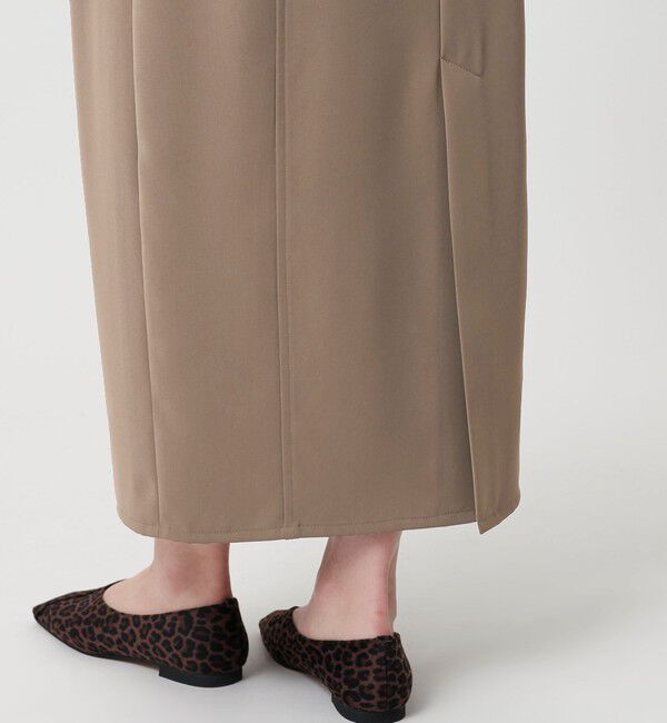 BEAUTY&YOUTH UNITED ARROWS「【WEB限定 Wardrobe DAILY MINIMAL】ダブルクロス カーブスカート ウォッシャブル」|スカート|