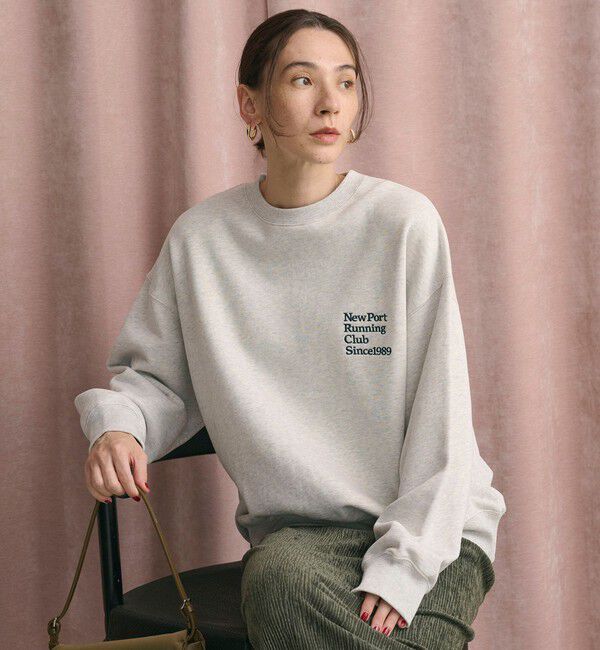 BEAUTY&YOUTH UNITED ARROWS「コットン裏毛 ロゴスウェット プルオーバー」|スウェット・ジャージ|