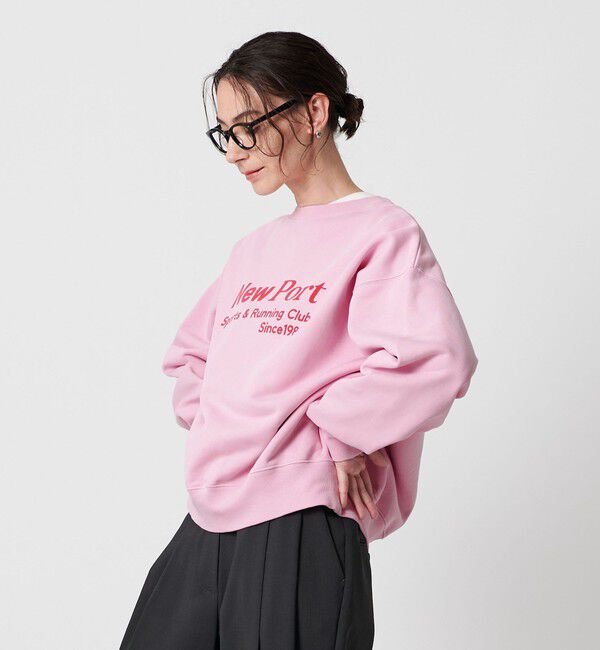 BEAUTY&YOUTH UNITED ARROWS「コットン裏毛 ロゴスウェット プルオーバー」|スウェット・ジャージ|