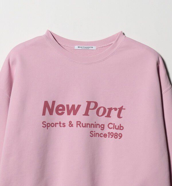 BEAUTY&YOUTH UNITED ARROWS「コットン裏毛 ロゴスウェット プルオーバー」|スウェット・ジャージ|