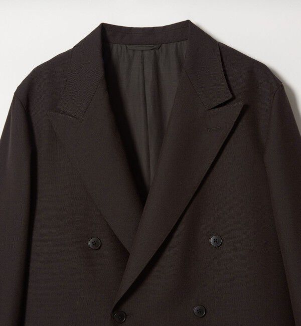 STEVEN ALAN「＜Steven Alan＞ ウール オックスフォード ダブルブレステッド 6B ジャケット」|テーラードジャケット|