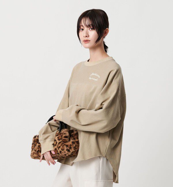 BEAUTY&YOUTH UNITED ARROWS「＜Americana＞フットボール ロングスリーブTシャツ」|Tシャツ・カットソー|BEIGE