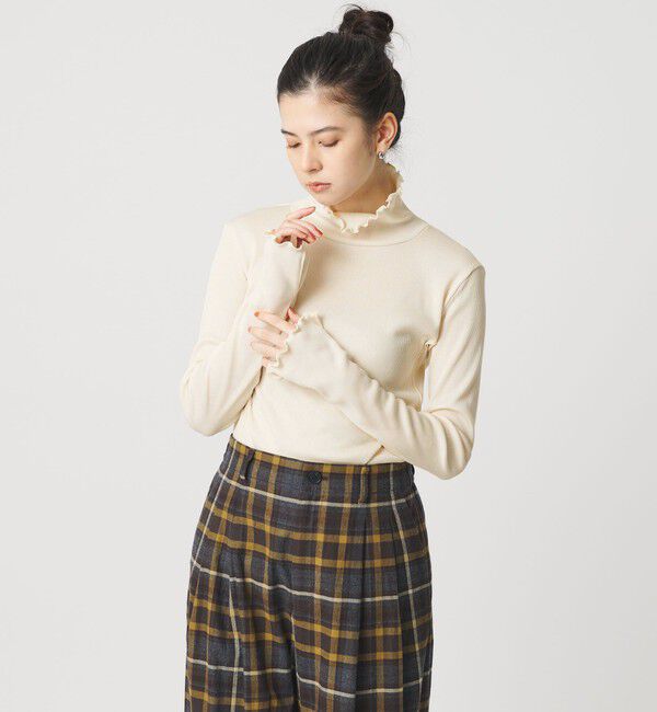 BEAUTY&YOUTH UNITED ARROWS「ポリエステルコットンテレコ メロータートルネック カットソー」|Tシャツ・カットソー|