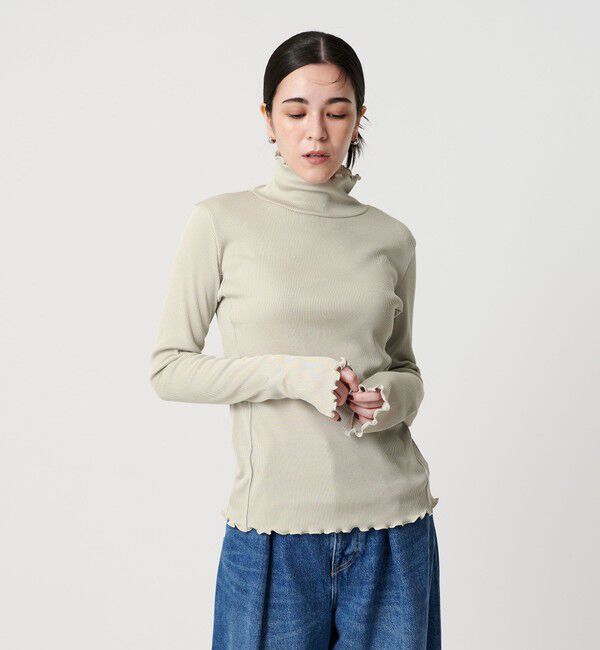 BEAUTY&YOUTH UNITED ARROWS「ポリエステルコットンテレコ メロータートルネック カットソー」|Tシャツ・カットソー|