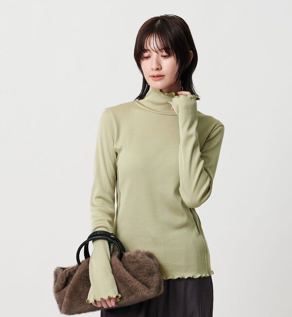 BEAUTY&YOUTH UNITED ARROWS「ポリエステルコットンテレコ メロータートルネック カットソー」|Tシャツ・カットソー|