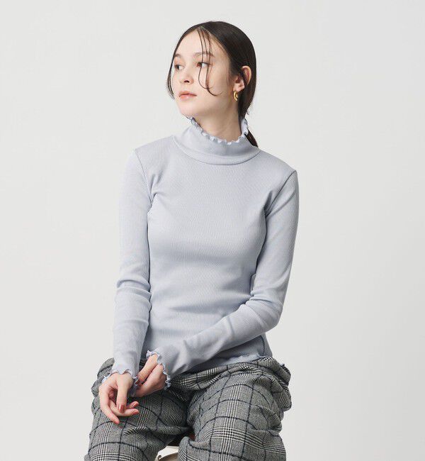 BEAUTY&YOUTH UNITED ARROWS「ポリエステルコットンテレコ メロータートルネック カットソー」|Tシャツ・カットソー|