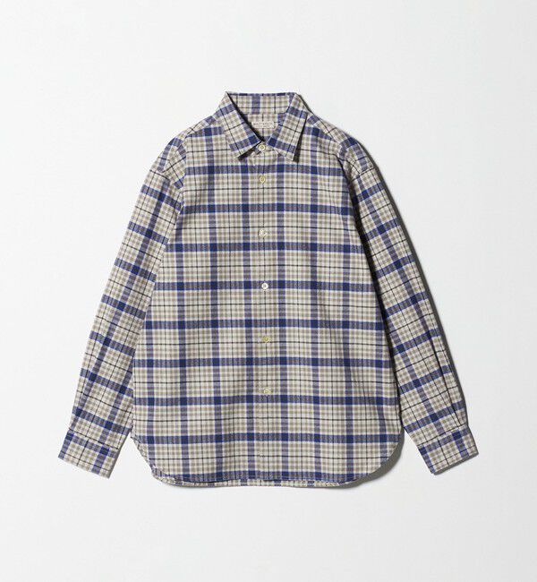 BEAUTY&YOUTH UNITED ARROWS「H/COUNT VYL チェックレギュラーシャツ FORM型」|シャツ・ブラウス|