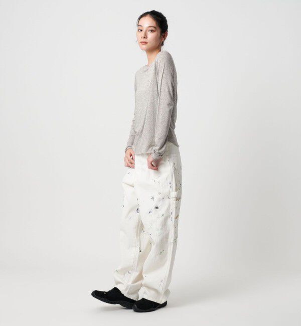 BEAUTY&YOUTH UNITED ARROWS「セルロースウールブレンド クルーネックカットソー」|Tシャツ・カットソー|