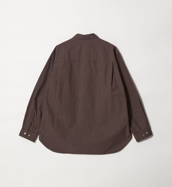 STEVEN ALAN「＜Steven Alan＞ ポプリン グラフチェック レギュラーカラー シャツ LOOSE」|シャツ・ブラウス|