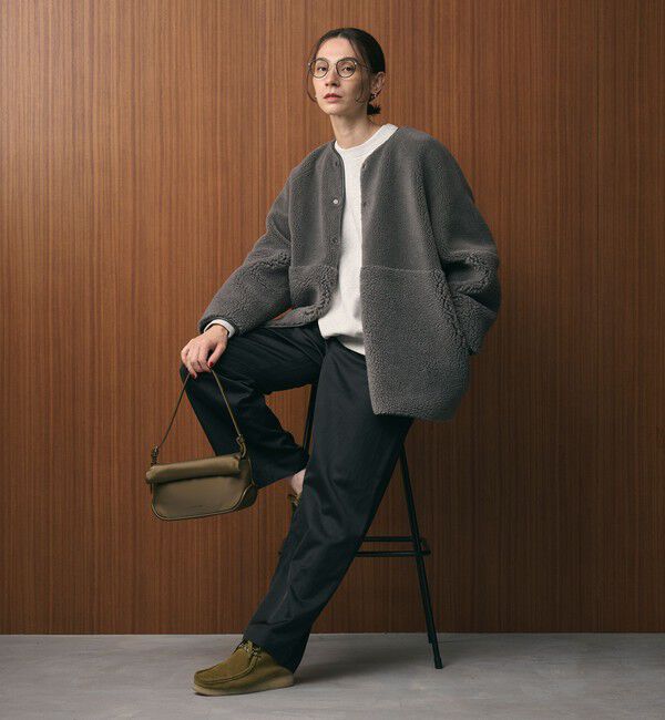 BEAUTY&YOUTH UNITED ARROWS「【WEB限定】ボア&times;フェイクムートン リバーシブルジャケット 」|その他|