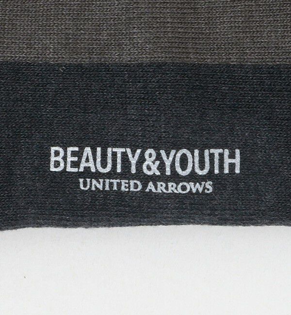 BEAUTY&YOUTH UNITED ARROWS「バック ライン ソックス」|ソックス|