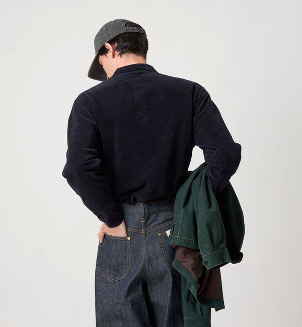 STEVEN ALAN「＜Steven Alan＞ 3B コットン ニット ポロシャツ」|ニット・セーター|