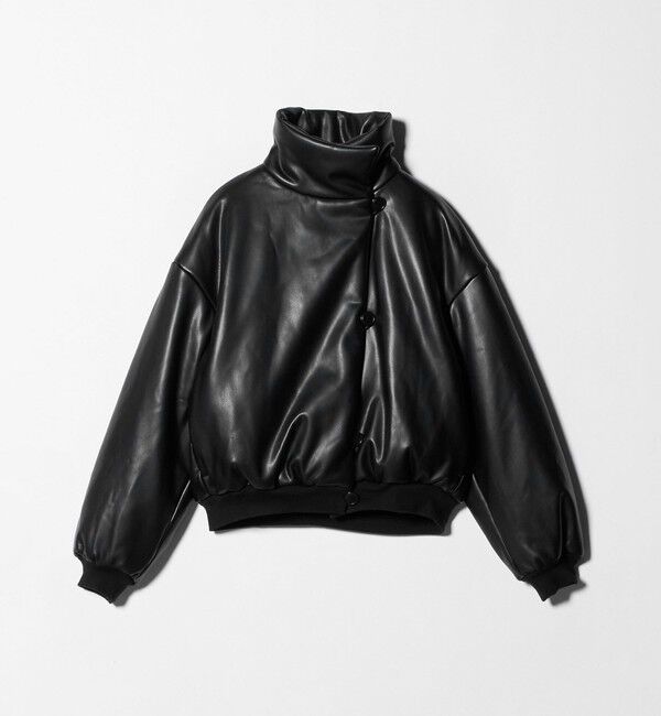 ATTISESSION「＜ATTISESSION＞レザーライク ブルゾン」|その他|