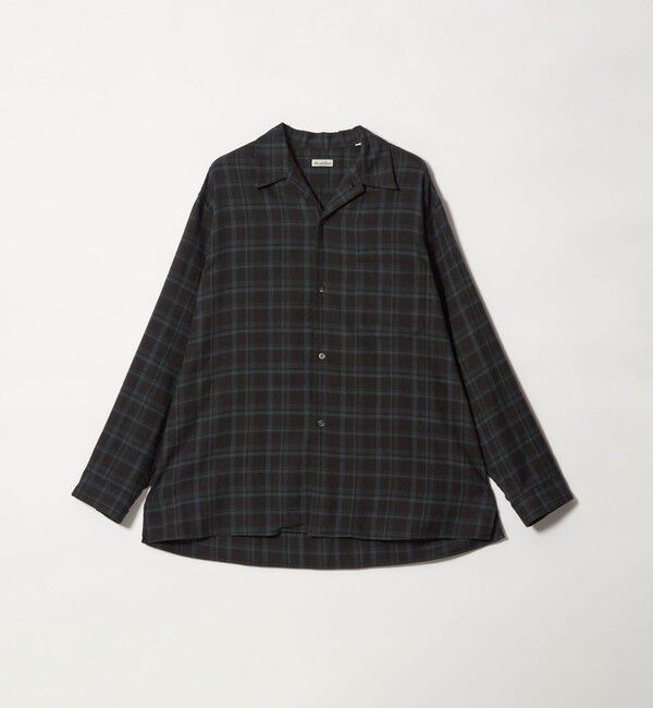STEVEN ALAN「＜Steven Alan＞ ネル マドラスチェック オープンカラー シャツ BOX」|シャツ・ブラウス|