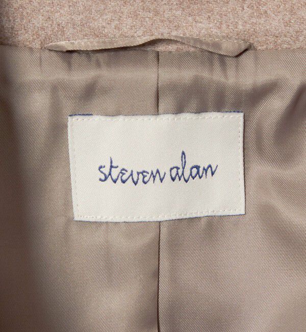 STEVEN ALAN「＜Steven Alan＞ウール カシミヤ テント ショートコート」|ステンカラーコート|
