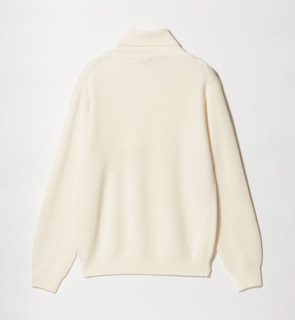 BEAUTY&YOUTH UNITED ARROWS「【WEB限定 WARDROBE SMART】マシーンウォッシャブル ウールミックス アゼ タートルネック」|ニット・セーター|